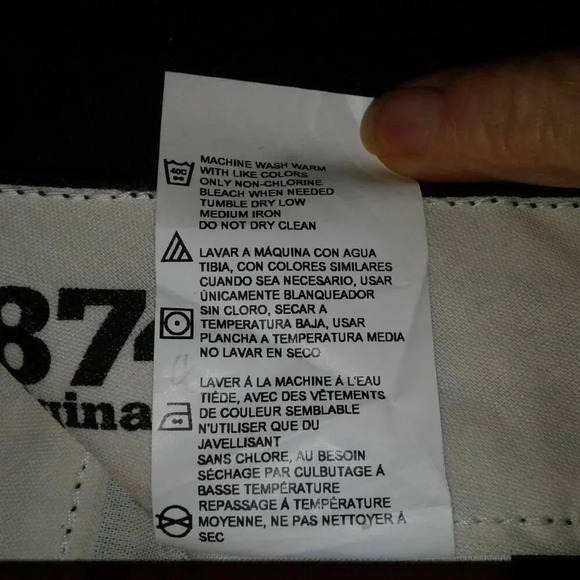 Men's NWT Dickies 864 Original Fit Black Denim Work Pants Size 36x32 - Picture 10 of 10